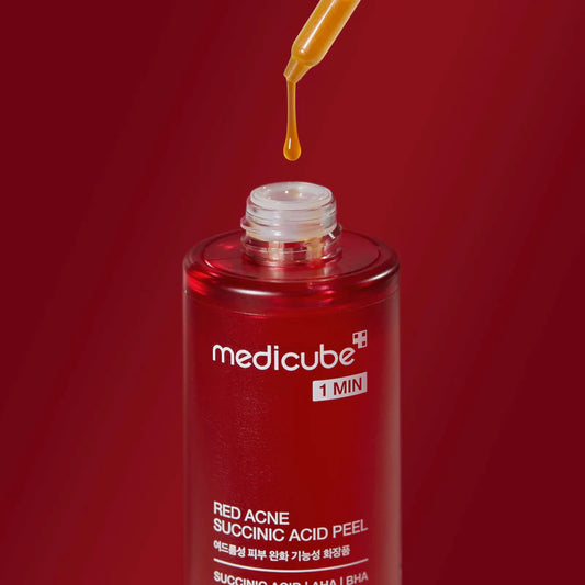 Red Acne Succinic Acid Peel