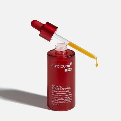 Red Acne Succinic Acid Peel